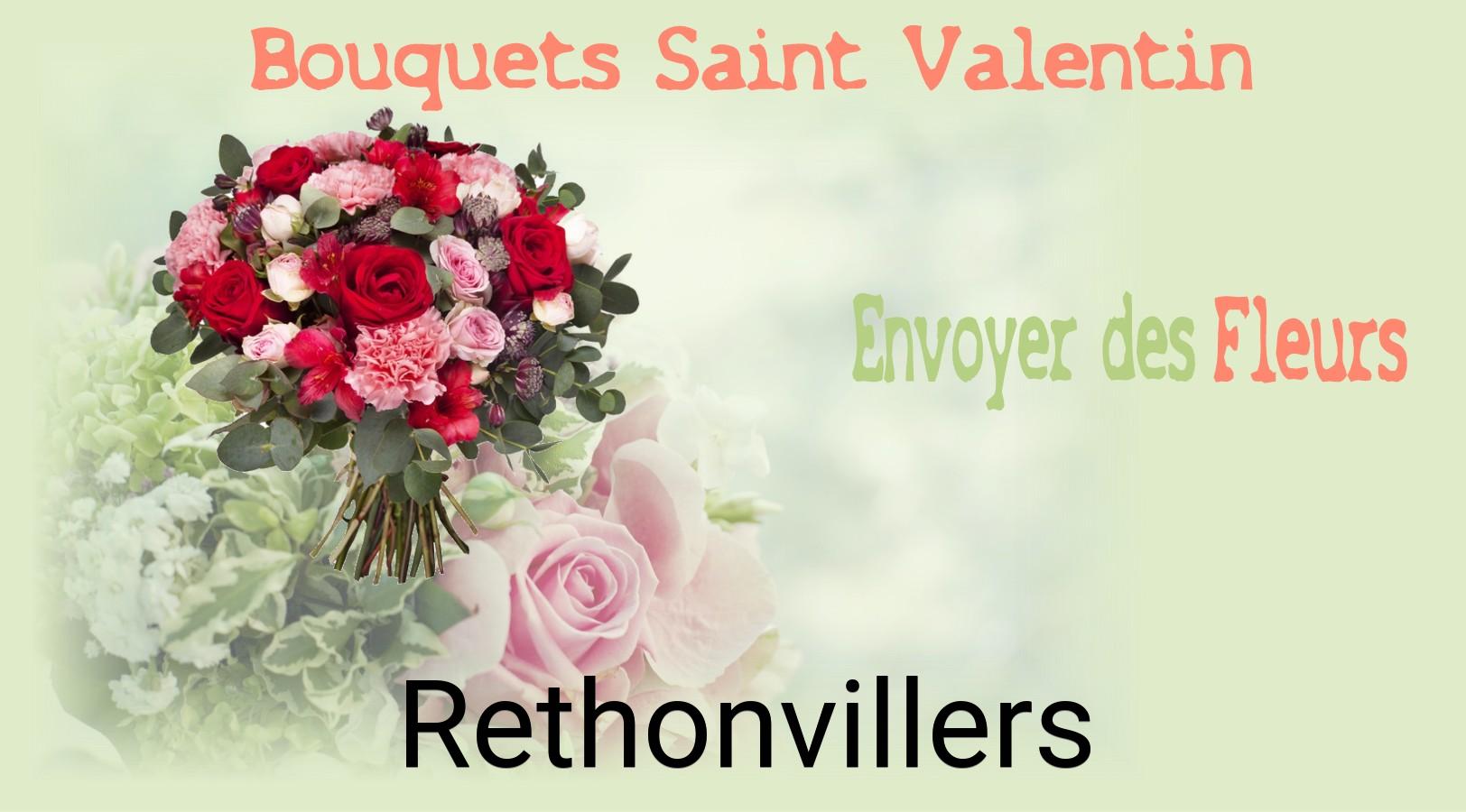 Roses de Saint-Valentin livrées à Rethonvillers